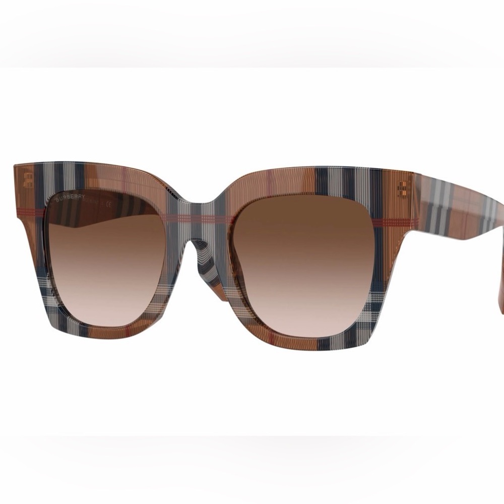 100% Authentic Novacheck - BurberrySunglasses - Brown and Black